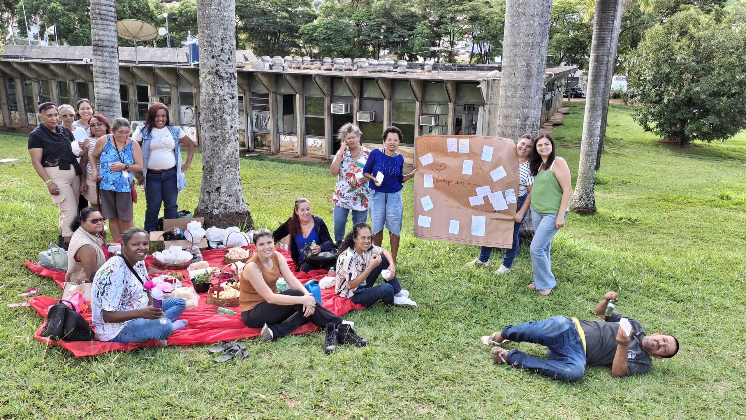 Piquenique celebra poesia, saúde mental e convivência em João Monlevade